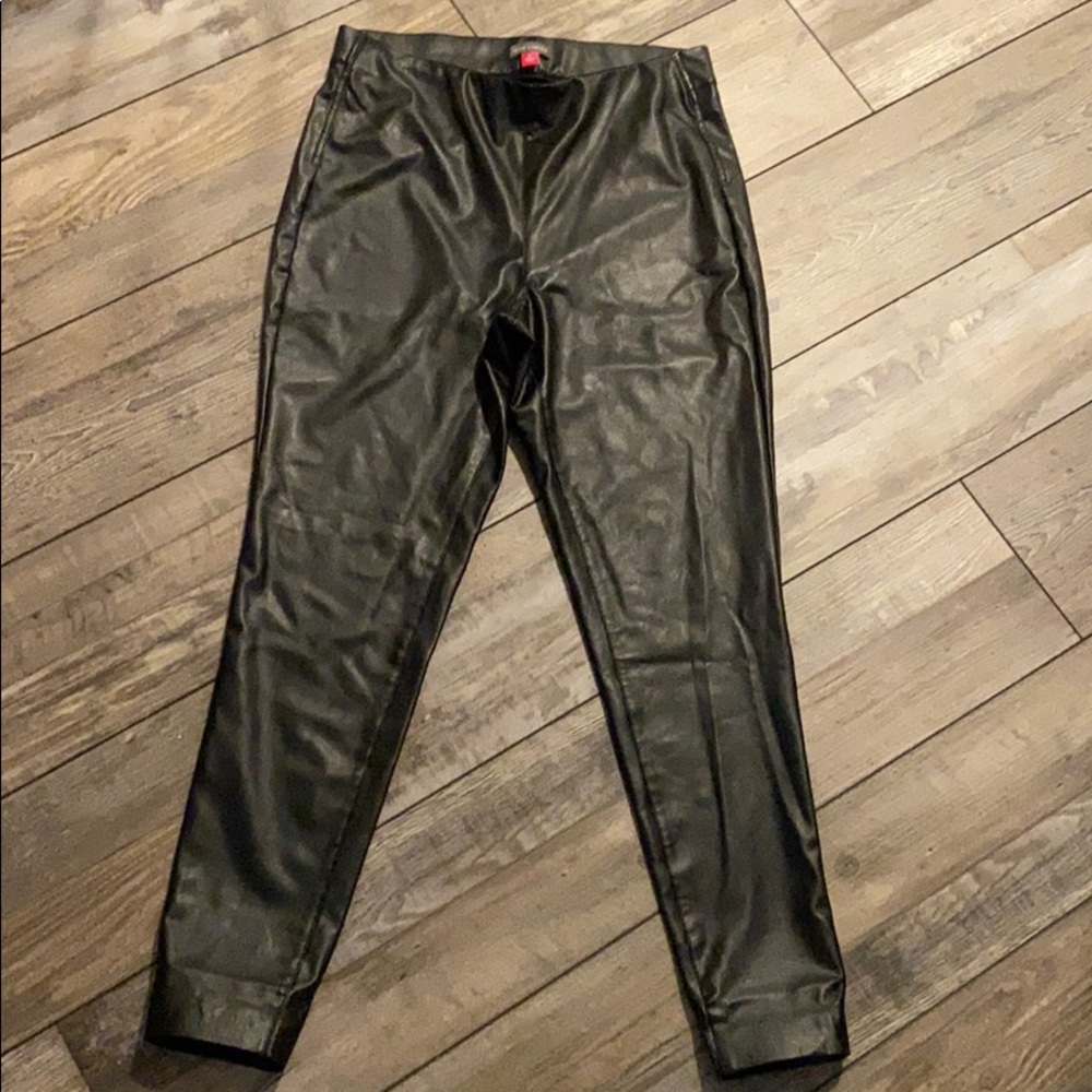 Vince Camuto faux leather leggings